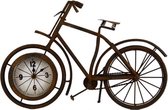 Klok oud roest fiets