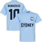 Sydney FC Ninkovic Team T-Shirt - Lichtblauw - XS