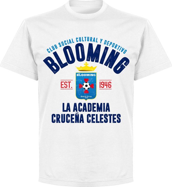 Deportivo Blooming Established T-Shirt - Wit - 5XL