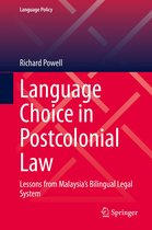 Language Policy 22 - Language Choice in Postcolonial Law