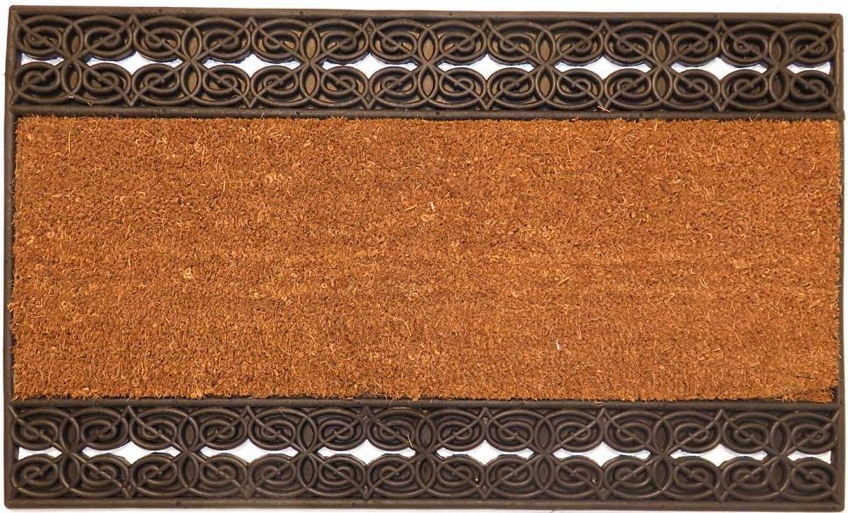 Ikado Kokosmat met rubber zijkanten 45 x 75 cm