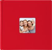 GOLDBUCH GOL-31092 fotoalbum LIVING rood als Fotoboek, 30x30 cm, 100 blz