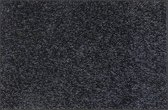Ikado  Deurmat katoen zwart ecologisch  58 x 88 cm