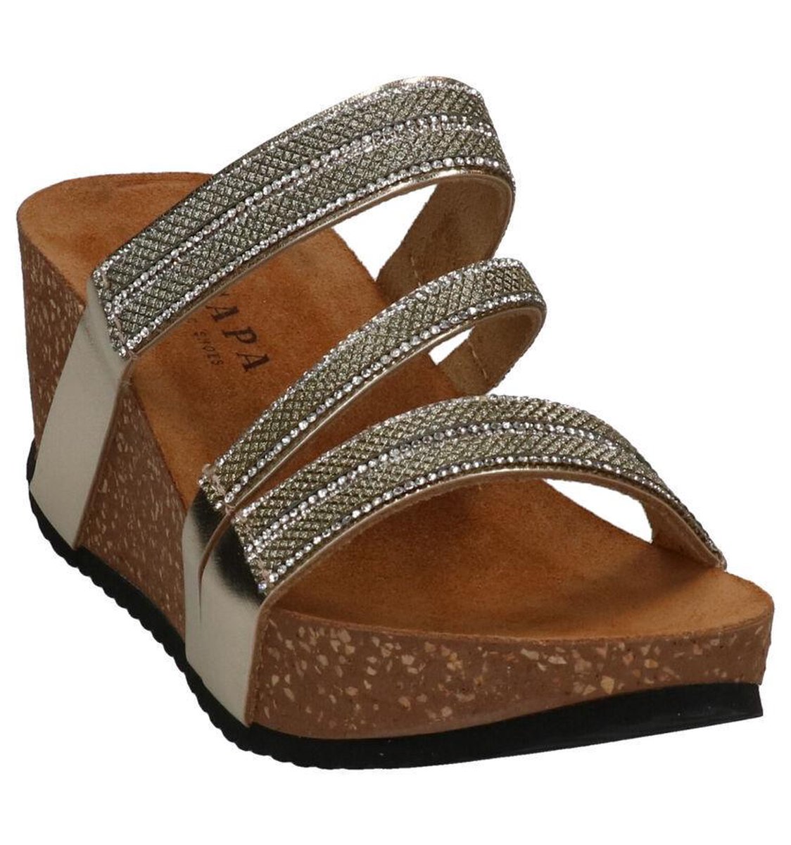Scapa Tess Muiltjes Goud Dames 41 | bol.com