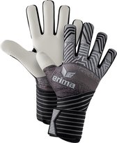 Erima Keepershandschoenen - Maat 8  - Unisex - Zwart-grijs-wit