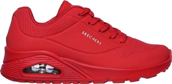 Skechers - UNO -STAND ON AIR - Red - Vrouwen - Maat 37