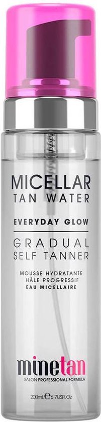MineTan micellaire Tan Water - Tous les jours Glow Tan Gradual | bol.com
