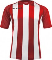 Acerbis Sports JOHAN STRIPED S/SL JERSEY (Sportshirt) RED/WHITE XL