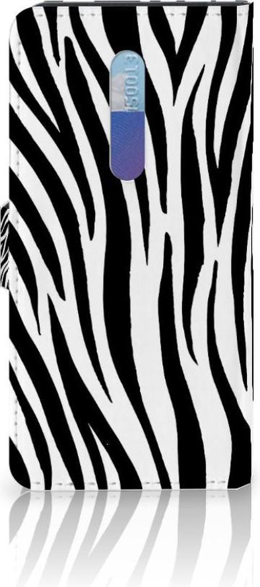 Xiaomi Redmi K20 Pro Telefoonhoesje met Pasjes Zebra