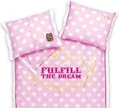 Little Diva Fulfill The Dream Kussensloop - 50x60 cm - Pink