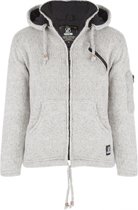 Gebreid Wollen Vest Heren/Uni met voering - M Crush Ziphood Grey L