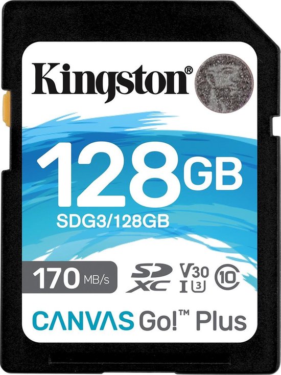 Kingston Technology Canvas 128 GB SD
