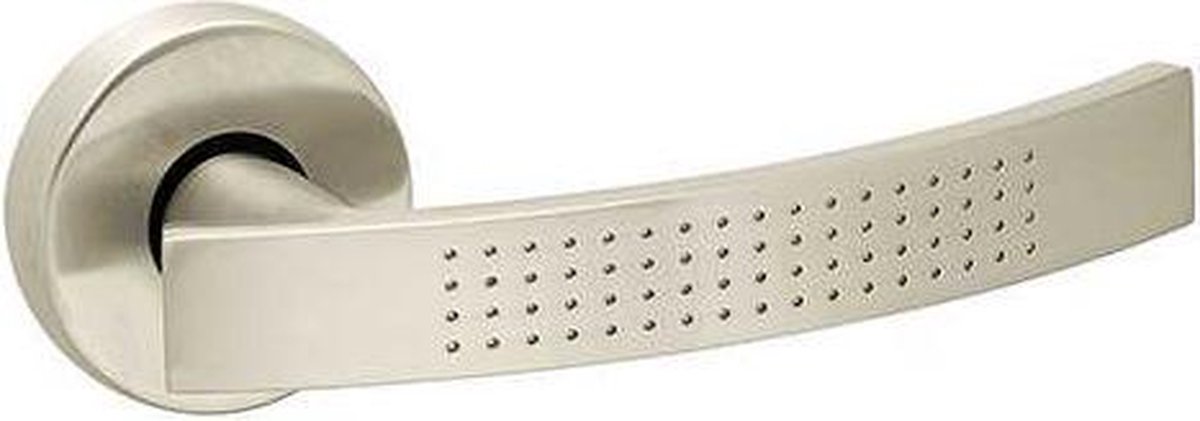 Krukgarnituur FUTURA rond mat nikkel WC 8mm