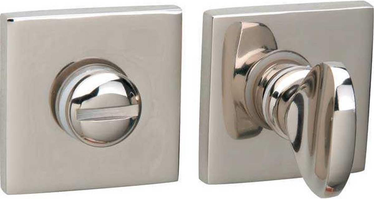 WC garnituur 8 mm Pierra glans nikkel