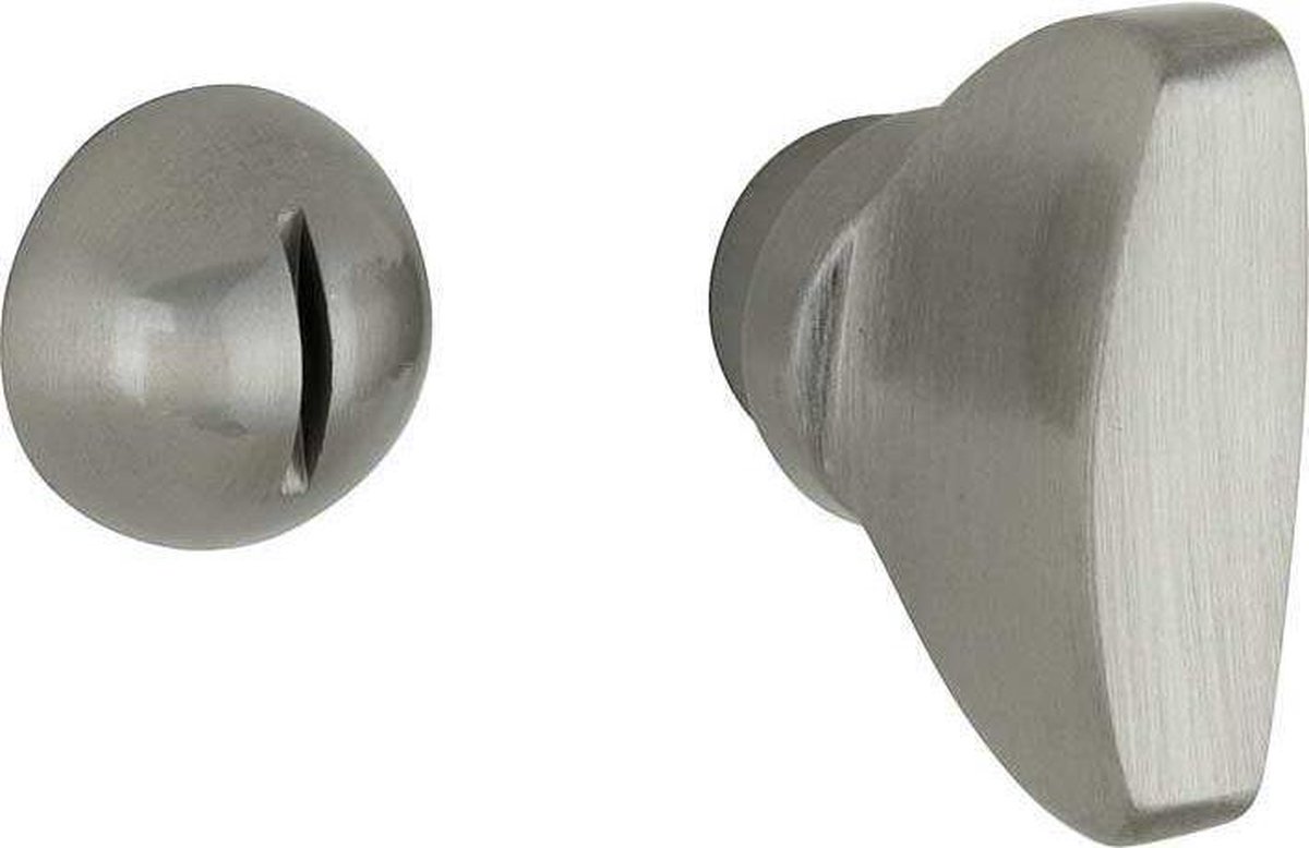 WC stift 5-8 mm Elegant mat nikkel ongelakt