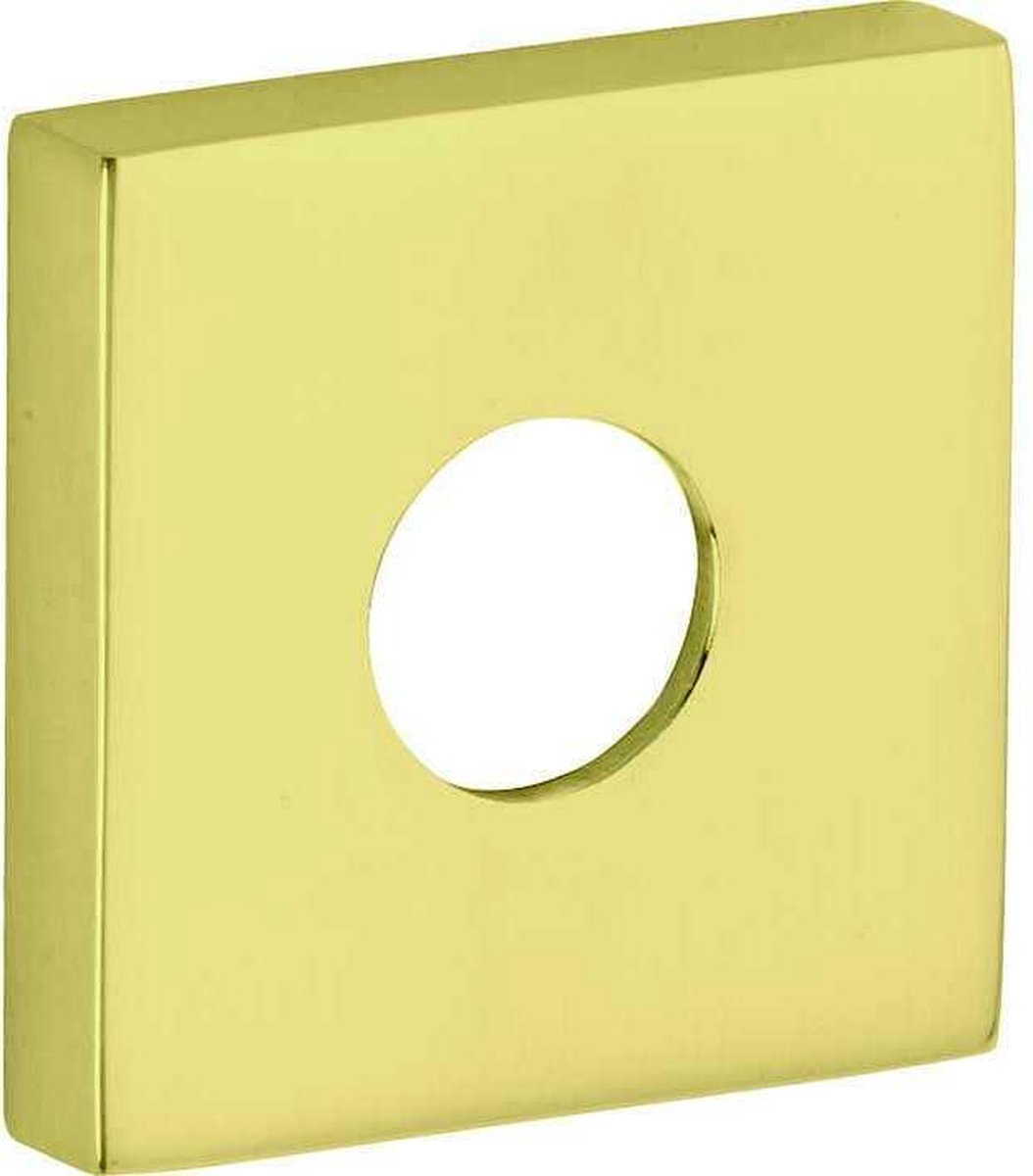 Krukrozet /Bauhaus verdekt messing ongelakt
