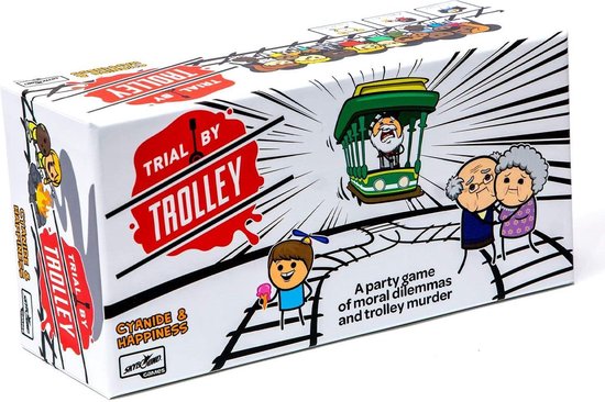 Afbeelding van het spel Trial by Trolley Party Game