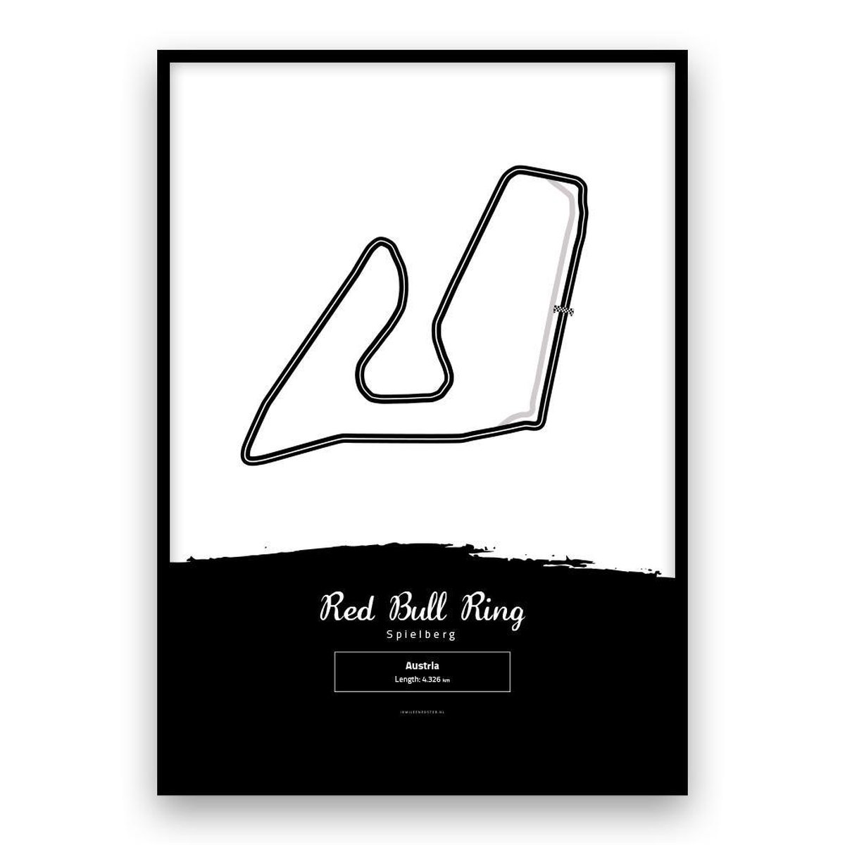 Circuitposter - Grand Prix - Red Bull Ring - Formule 1 | bol.com