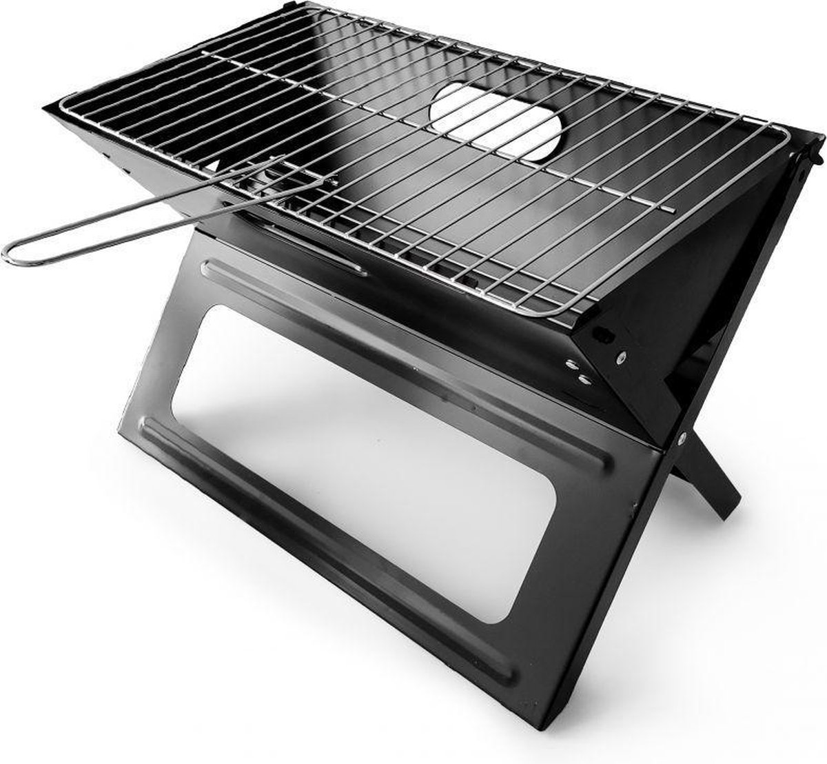 Draagbare barbecue - vakantie BBQ - opklapbaar - houtskool | bol.com