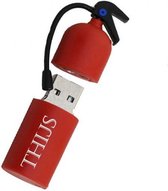 Brandblusser usb stick met naam 32GB