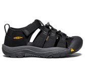 Keen Newport H2 Younger Kids Sandalen Black/Keen Yellow | Zwart | Polyester | Maat 25/26 | K1022824