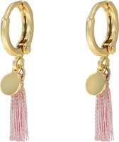 Oorbellen shiny tassel