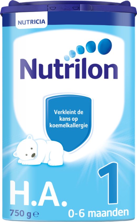 Nutrilon H.A. 1 - vanaf geboorte - Flesvoeding - 750 gram | bol.com