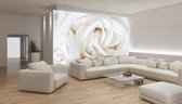 White Photomural, wallcovering