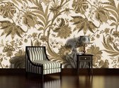 Flowers Plants Pattern Vintage Photo Wallcovering