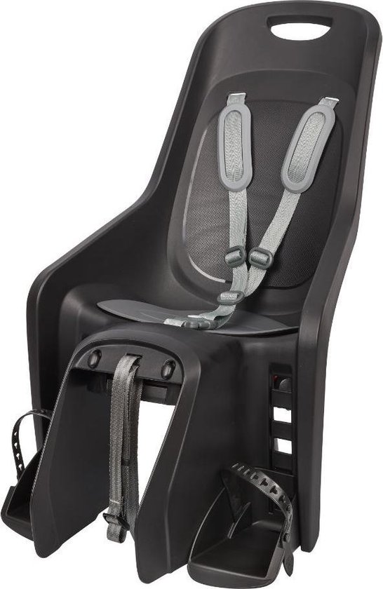 Polisport Bubbly Plus Kinderzitje - 2020 Editie - Zwart/Donkergrijs |  bol.com