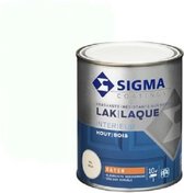Sigma Lak Interieur Hout Zijdeglans - RAL 9016 - 750 ml
