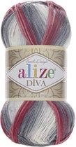 Alize Diva Batik 5740 Pakket 5 bollen
