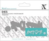 Mini Sentiment Die (3pcs) - Happy Days