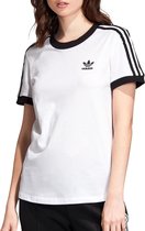 adidas T-shirt - Vrouwen - wit,zwart
