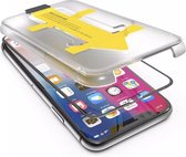 iPhone 11 Pro - iPhone X - iPhone Xs / Premium Tempered Glass Screenprotector met Easy Applicator - volledig dekkend - case friendly