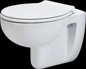 Toiletpot Hangend Durance Randloos Diepspoel Met Softclose Toiletbril Odet Wit