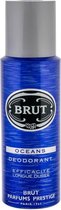 Brut Deospray - Oceans - 6 x 200 ml - Voordeelverpakking