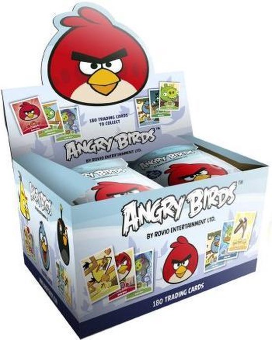 Afbeelding van het spel Angry Birds speelkaarten set 36 stuks MEGA BOX