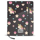 Oh My Pop! Hardcover notitieboek - A6 formaat - Notebook - notitieblok - Popnicorn