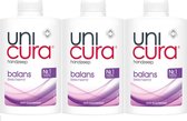 Handzeep - Unicura - Balans Navulling 3 x 250 ML - Handzeep Antibacterieel - Unicura Balans - Hygiëne Klinisch Bewezen-  Hand zeep -