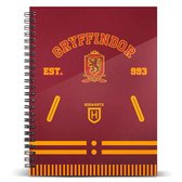 Harry Potter Gryffindor A5 Notebook
