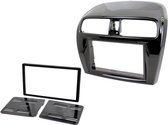 2-DIN Frame Mitsubishi Space Star 2012> Piano Zwart/luchtroos