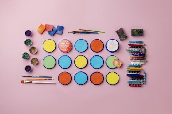 Snazaroo Kinderschmink – Lichtgrijs, 18 Ml, Op Waterbasis, Hypoallergeen, Parfumvrij, Makkelijk Afwasbaar