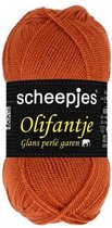 Scheepjes dun glans acryl garen Olifantje - oranje bruin (007) - naald 2 a 3