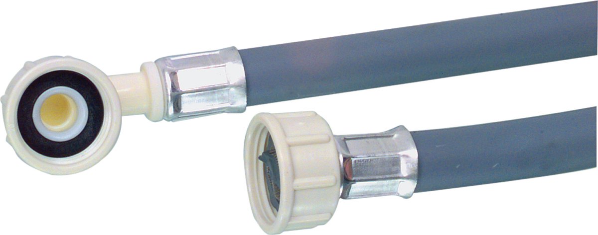 Toevoerslang 3/4'' Recht - 3/4'' Gehoekt 90 bar 25 °C 1.50 m