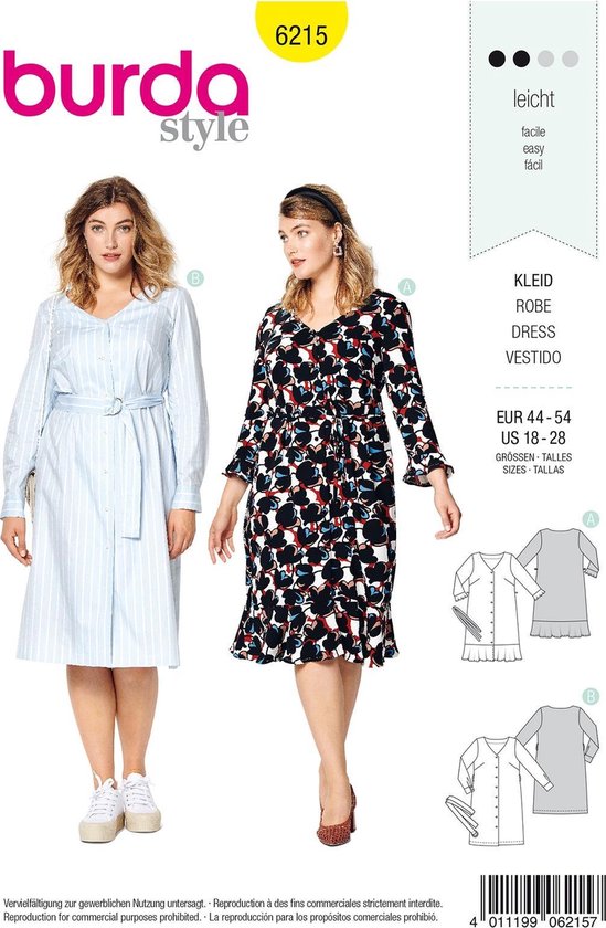 Patronen Naaipatroon Jurk Patronen Fons En Sien Jurk Gratis