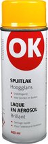 Spuitverf Geel | Spuitlak Geel | Spuitbus | Geel Hoogglans| Binnen & Buiten | 400ml