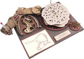 Robotime Da Vinci's Drawmaton The Slayer - Tekenmachine - Houten Modelbouw