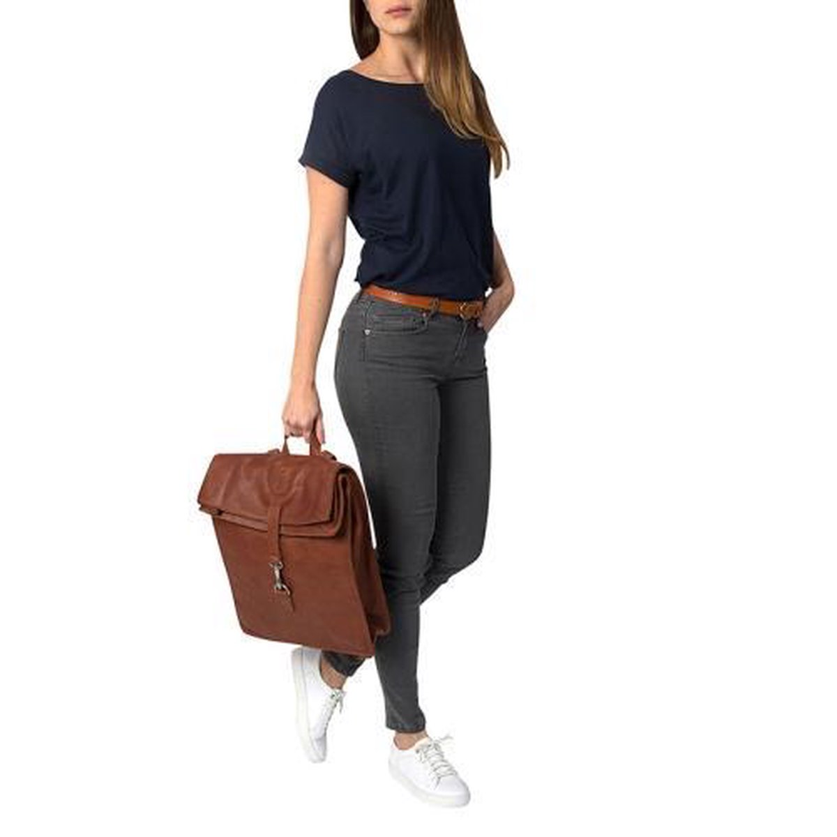 Cowboysbag Backpack Doral 15 inch Cognac Cowboysbag Backpack Doral 15 inch Cognac