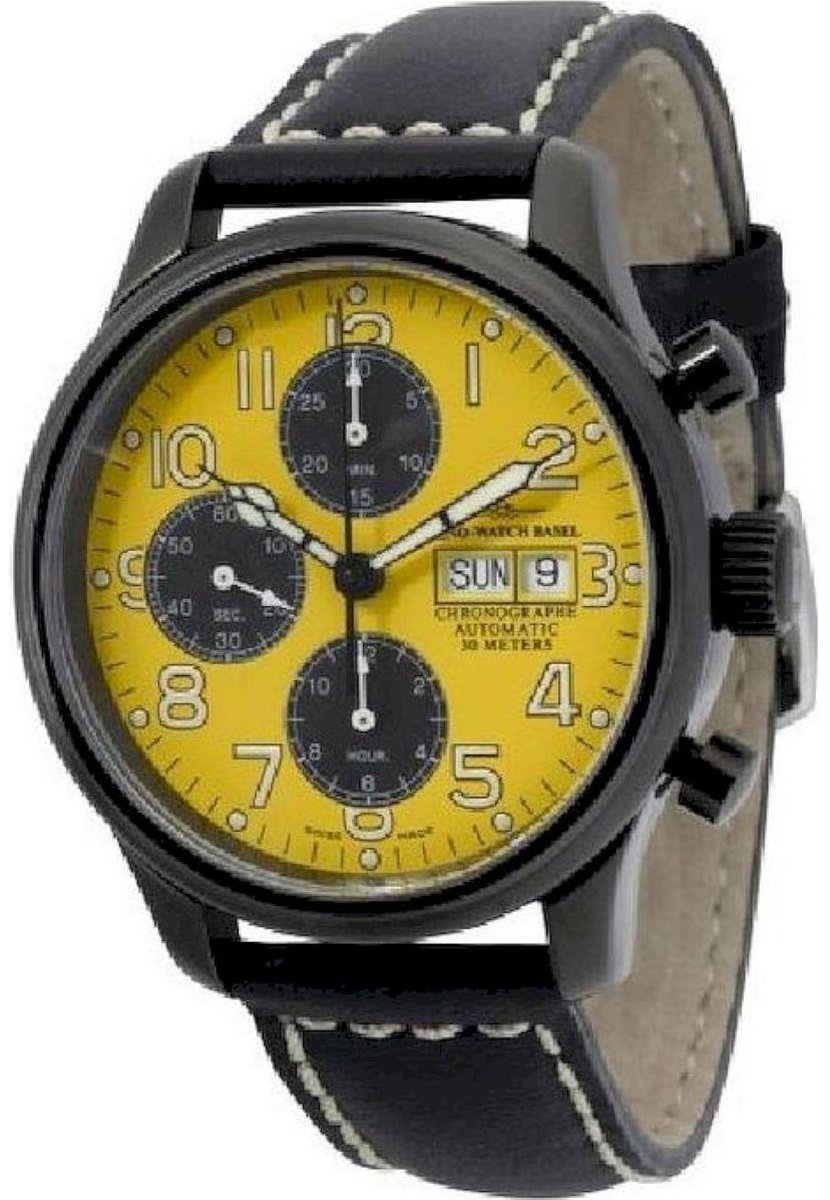 Zeno Watch Basel Herenhorloge 9557TVDD-bk-b91